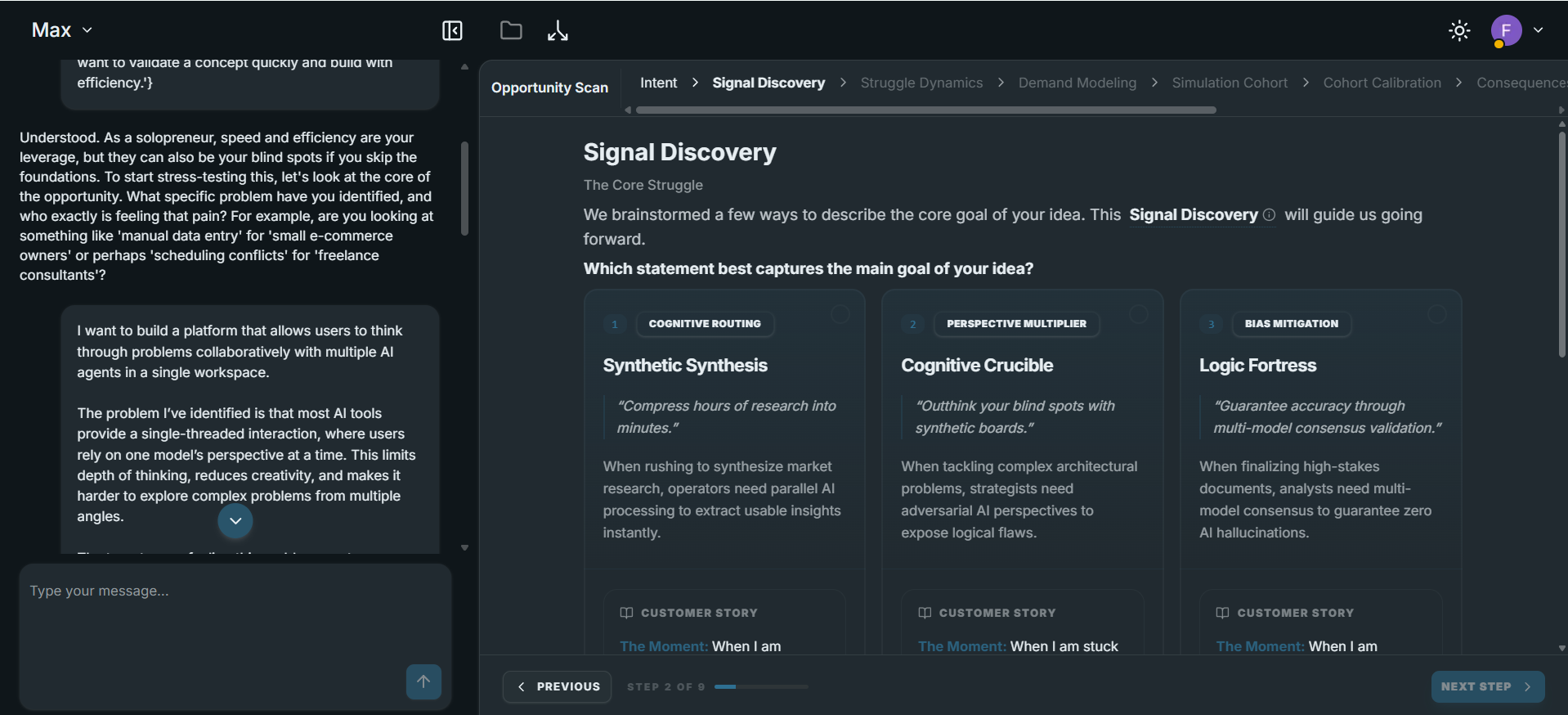 Clarno Dashboard - Structured validation analysis